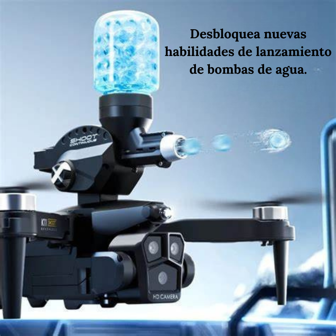 DRON K11 MAX PRO LANZA BOLAS DE GEL