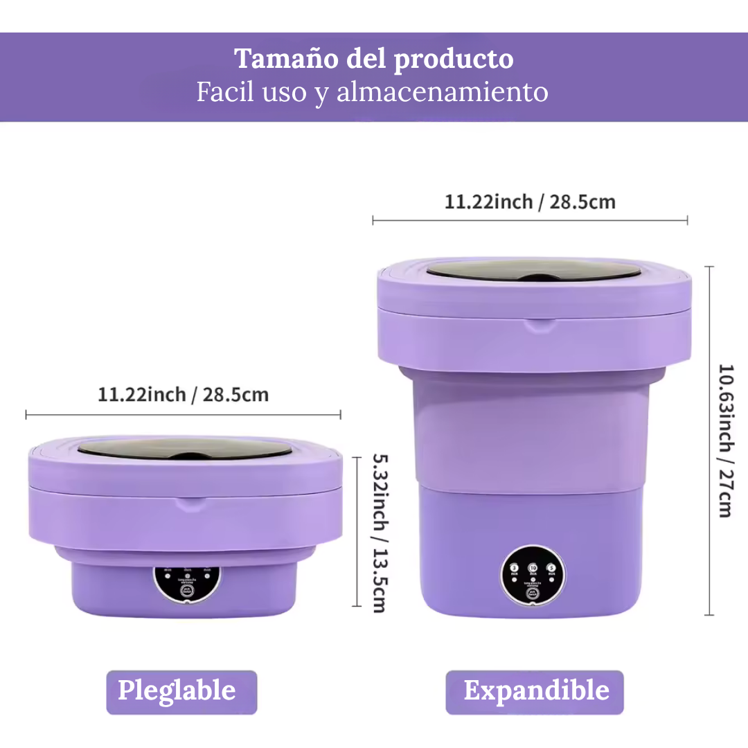 LAVADORA PLEGABLE