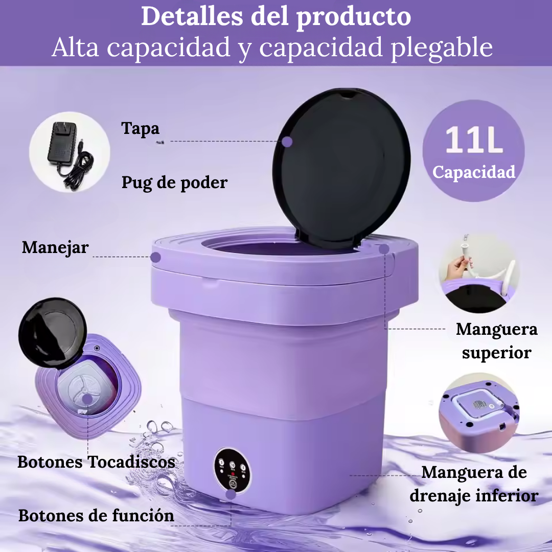 LAVADORA PLEGABLE
