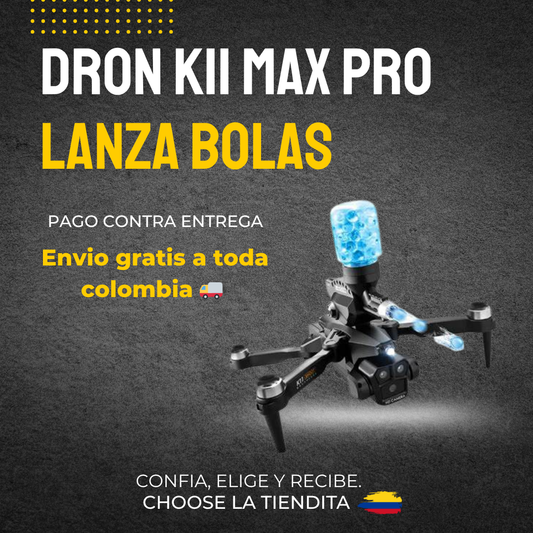 DRON K11 MAX PRO LANZA BOLAS DE GEL