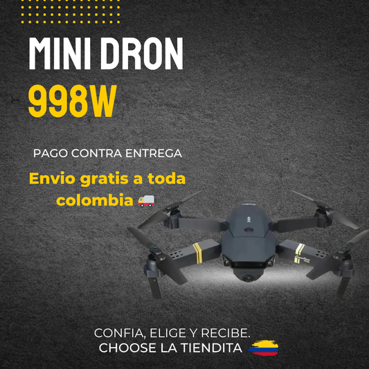 MINI DRONE CON CÁMARA 998W