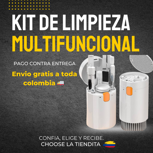 KIT DE LIMPIEZA MULTIFUNCIONAL 20 EN 1