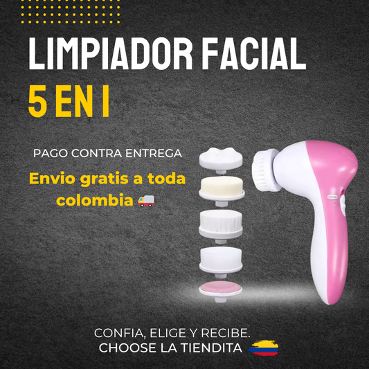 LIMPIADOR FACIAL 5 EN 1