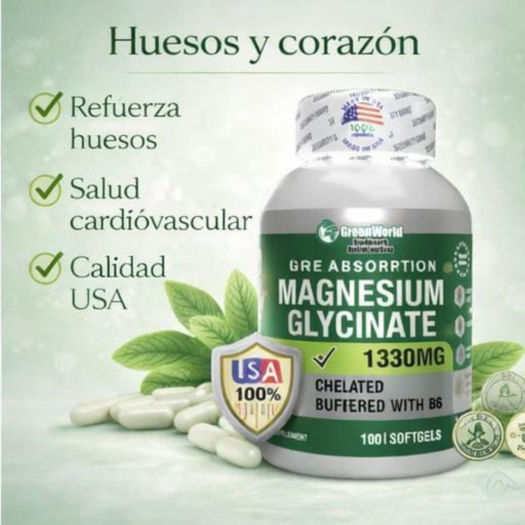 GLICINATO DE MAGNESIO X 100 SOFTGELS