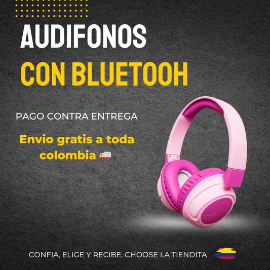 AUDIFONO BLUETOOTH NIÑAS