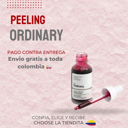 PEELING THE ORDINARY