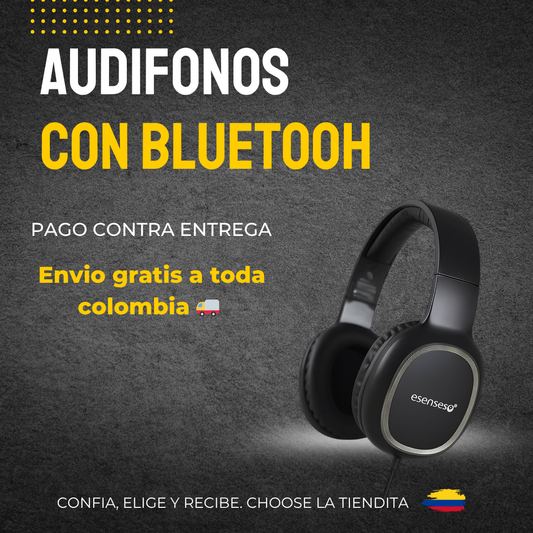 AUDIFONOS CON MICROFONO SOPORTE DIADEMA