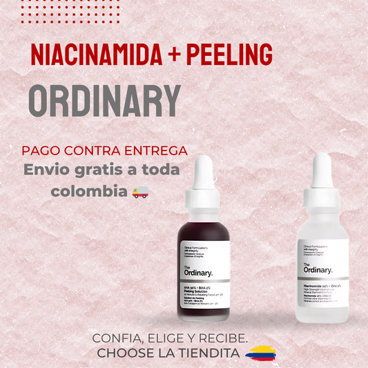 NIACINAMIDA + PEELING + CAJA