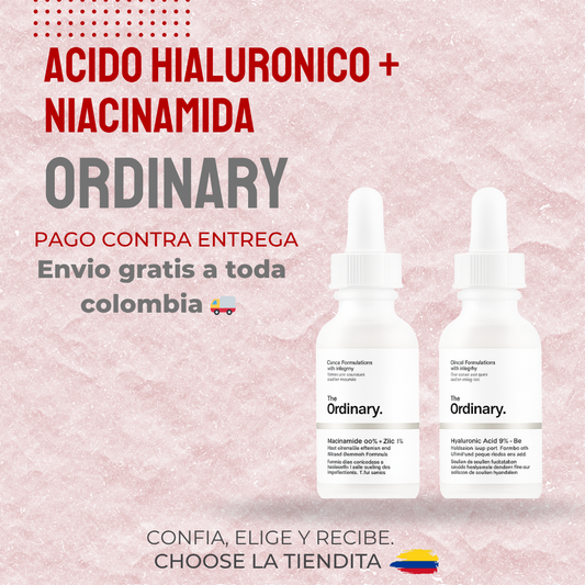ÁCIDO HIALURONICO + NIACINAMIDA + CAJA