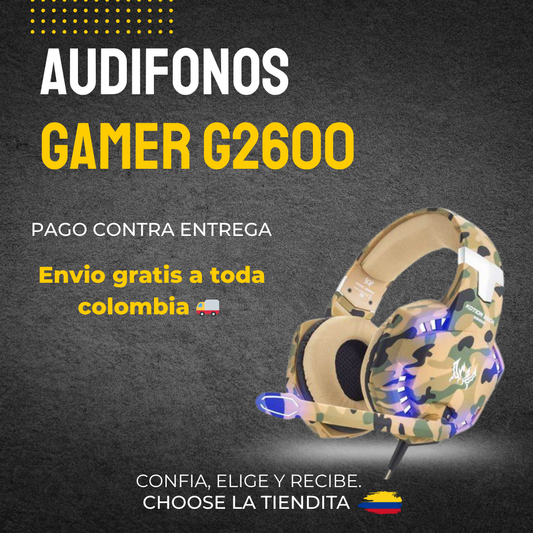 AUDIFONOS GAMER G2600