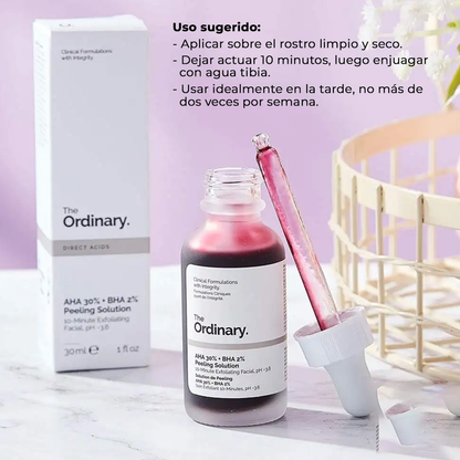 PEELING THE ORDINARY