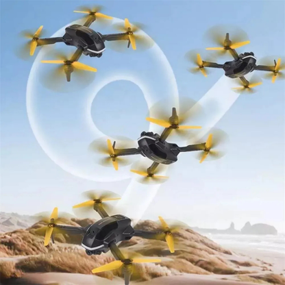 DRONE WIFI DOBLE CÁMARA SENSOR EVITA OBSTÁCULOS ESTUCHE HX63